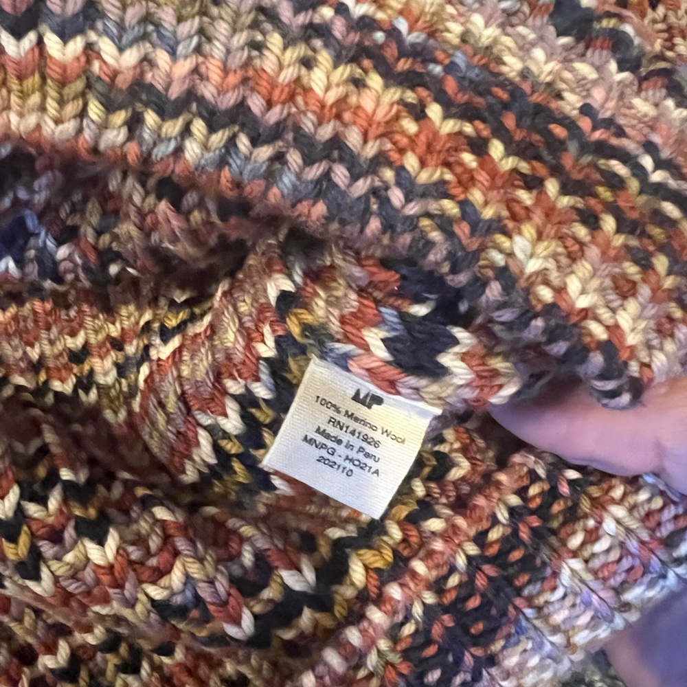 SOLD EUC Misha & Puff Solstice Spacedye Cardigan M/L - Picture 6 of 9